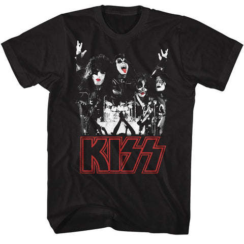 Kiss Black Adult S/S Tshirt