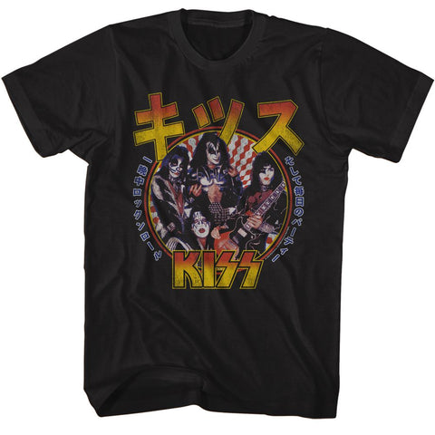 Kiss Black Adult S/S Tshirt