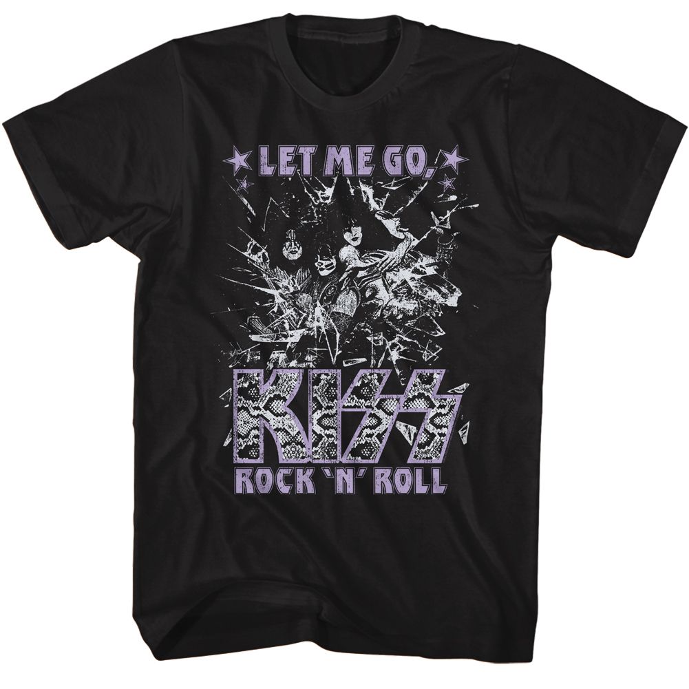 Kiss Black Adult S/S Tshirt
