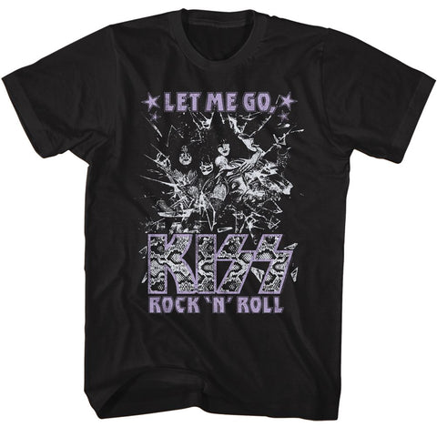 Kiss Black Adult S/S Tshirt
