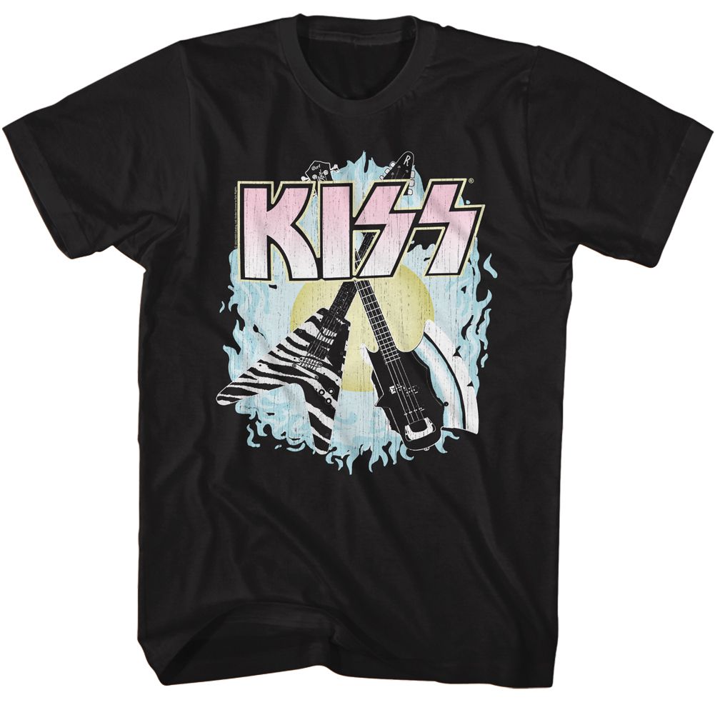 Kiss Black Adult S/S Tshirt