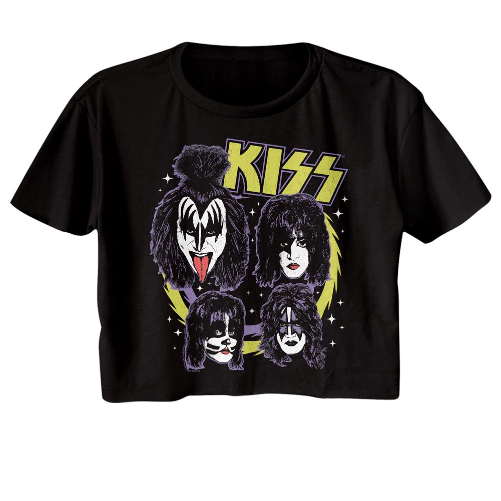 Kiss Black Ladies S/S Festival Cali Crop