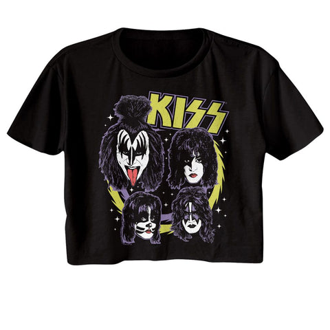 Kiss Black Ladies S/S Festival Cali Crop
