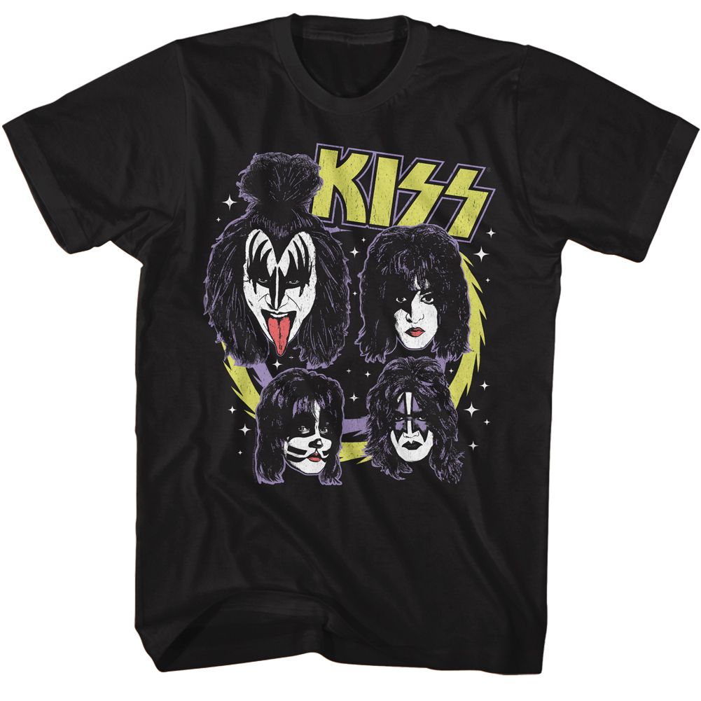 Kiss Black Adult S/S Tshirt