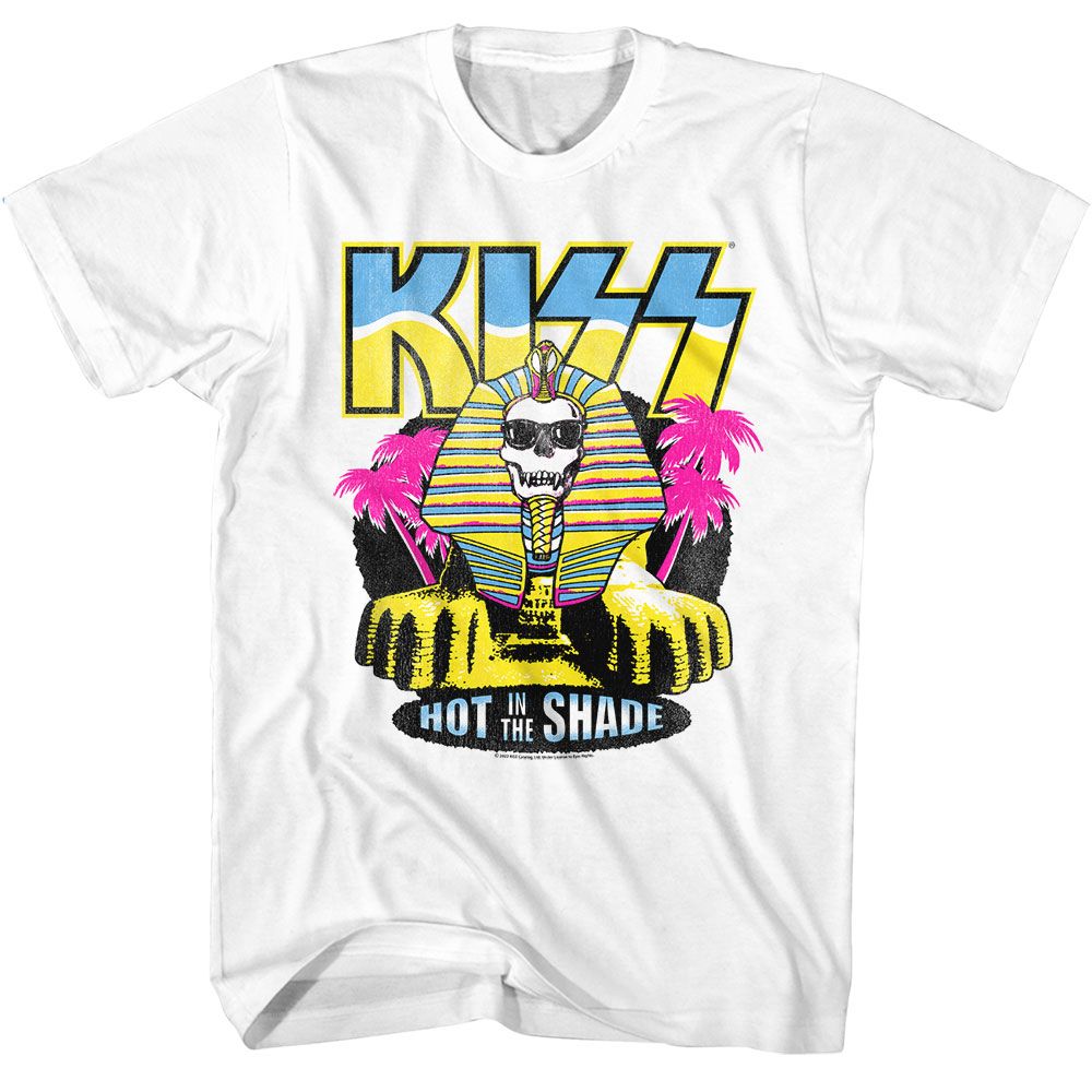 Kiss White Adult S/S Tshirt