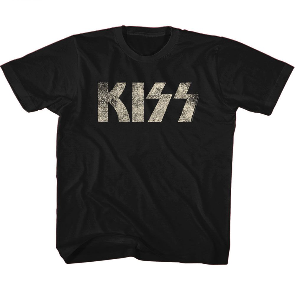 Kiss Black Toddler S/S Tshirt