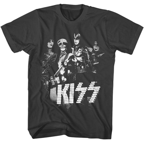 Kiss Smoke Adult S/S Tshirt