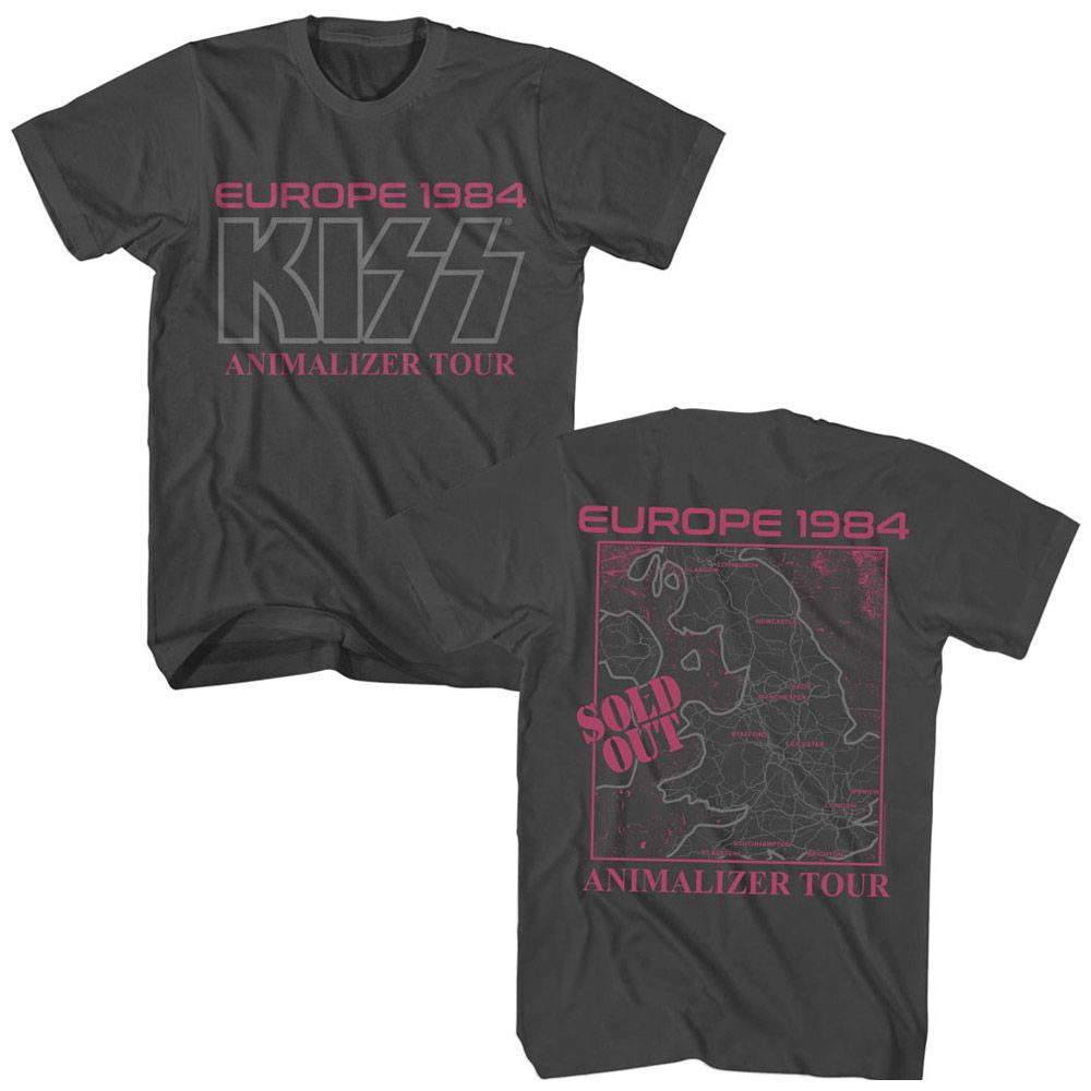 Kiss Smoke Adult S/S Tshirt