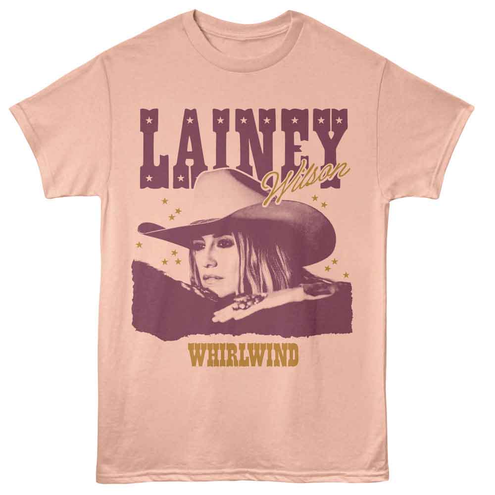 Lainey Wilson Peach Adult S/S Tshirt