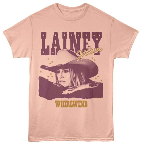 Lainey Wilson Peach Adult S/S Tshirt