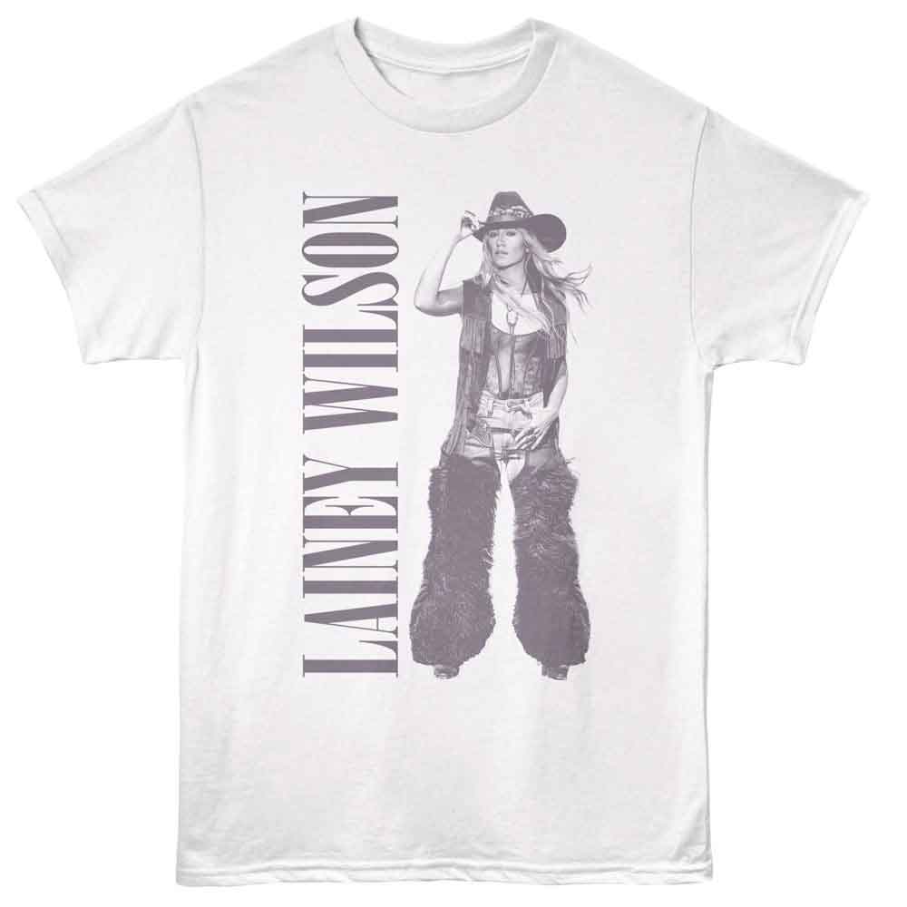 Lainey Wilson White Adult S/S Tshirt