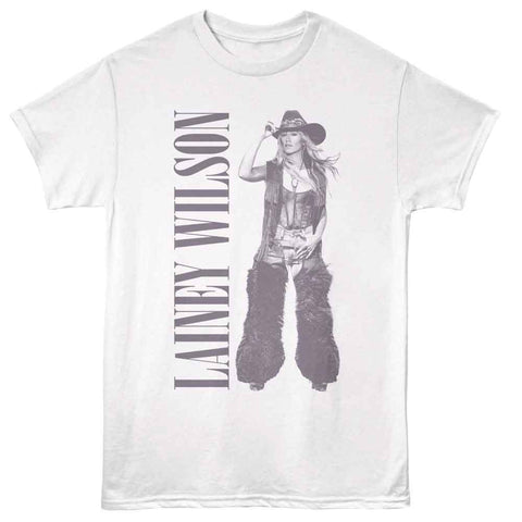 Lainey Wilson White Adult S/S Tshirt