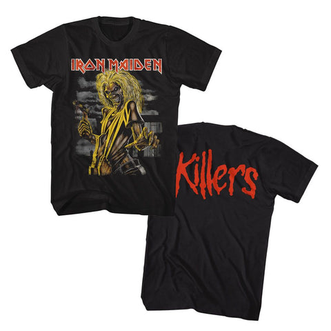 Iron Maiden Black Adult S/S Tshirt