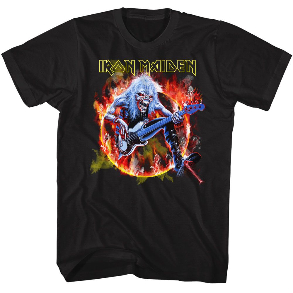 Iron Maiden Black Adult S/S Tshirt