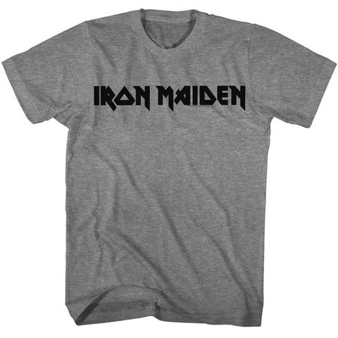 Iron Maiden Graphite Heather Adult S/S Tshirt