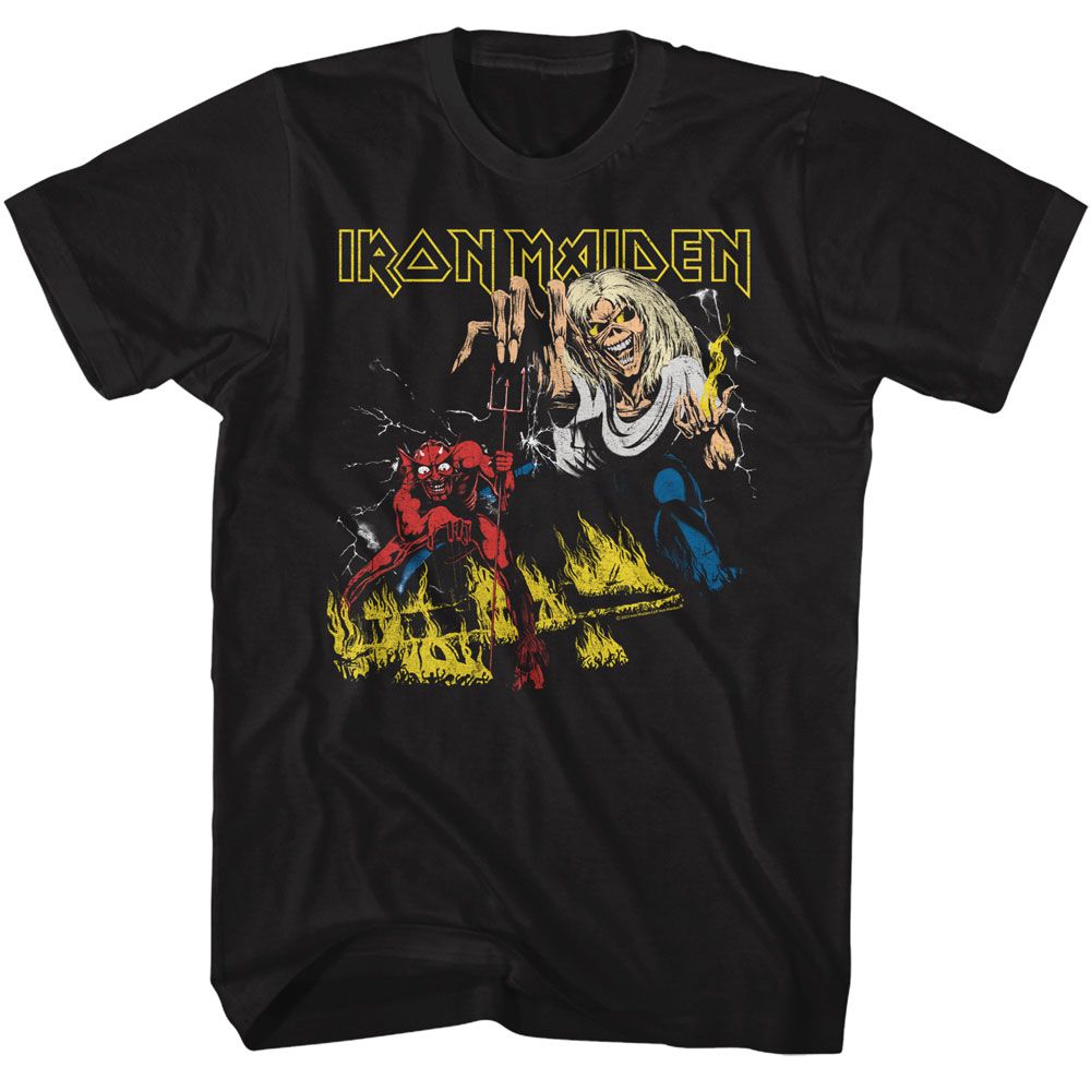 Iron Maiden Black Adult S/S Tshirt