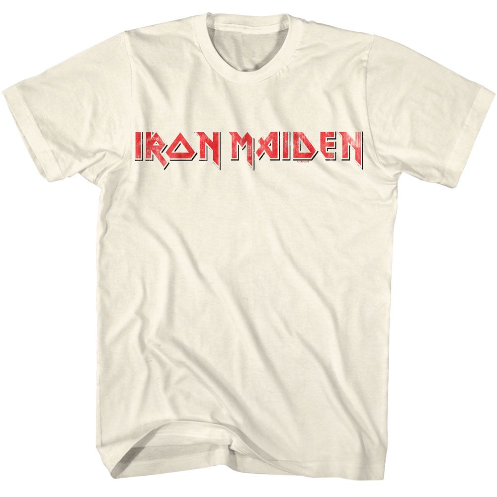 Iron Maiden Natural Adult S/S Tshirt