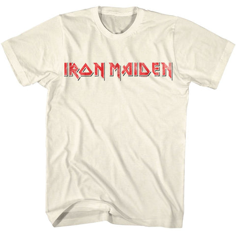 Iron Maiden Natural Adult S/S Tshirt