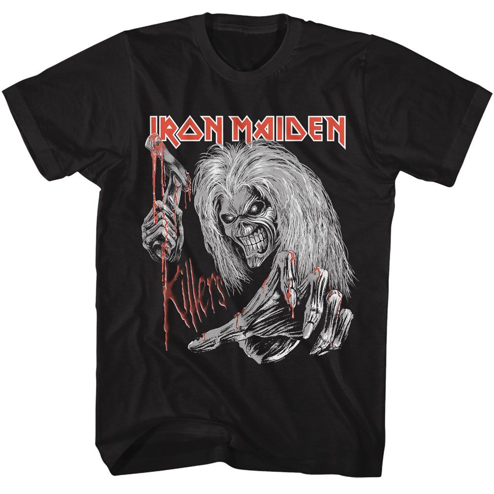 Iron Maiden Black Adult S/S Tshirt