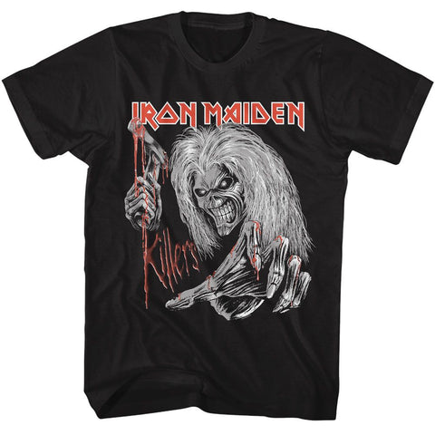 Iron Maiden Black Adult S/S Tshirt