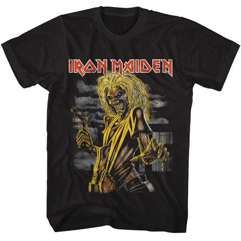 Iron Maiden Black Adult S/S Tshirt