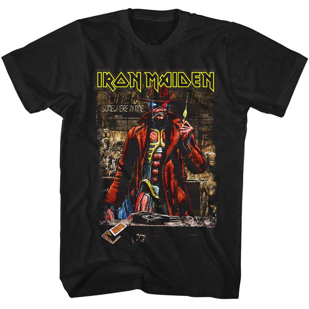 Iron Maiden Black Adult S/S Tshirt