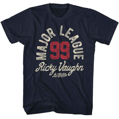 Major League Navy Adult Short Sleeve Tshirt