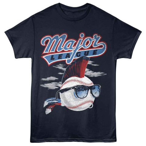 Major League Navy Adult Short Sleeve Tshirt