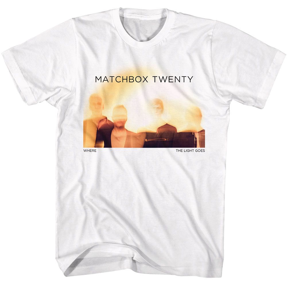 Matchbox Twenty White Adult S/S Tshirt
