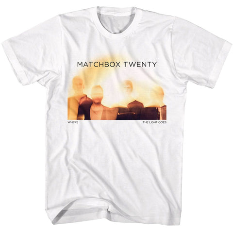 Matchbox Twenty White Adult S/S Tshirt