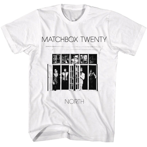 Matchbox Twenty White Adult S/S Tshirt