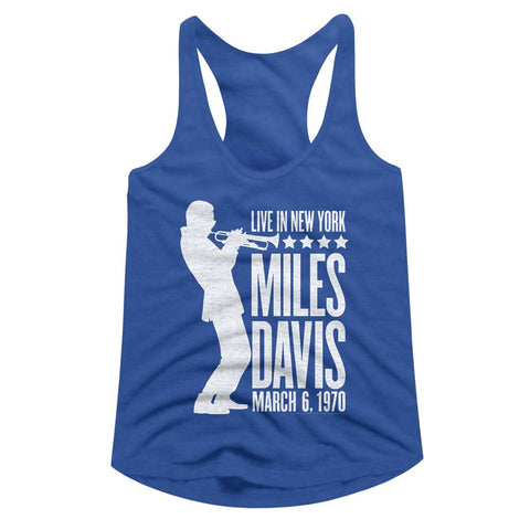 Miles Davis Royal Ladies N/A Slimfit Racerback
