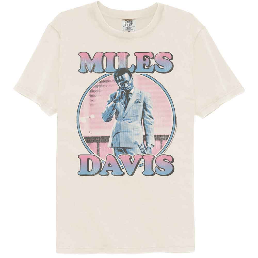Miles Davis Ivory Adult S/S Comfort Color Tshirt