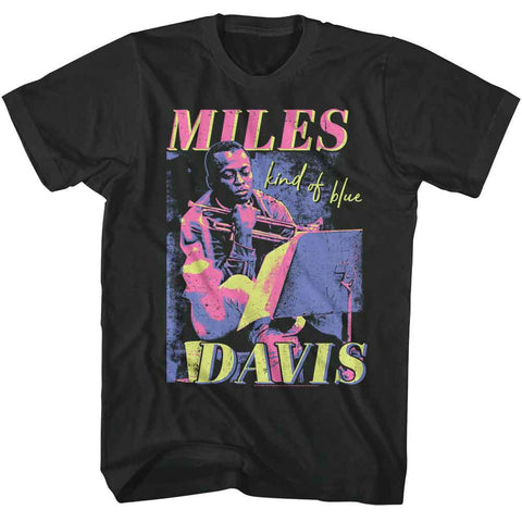 Miles Davis Smoke Adult S/S Tshirt