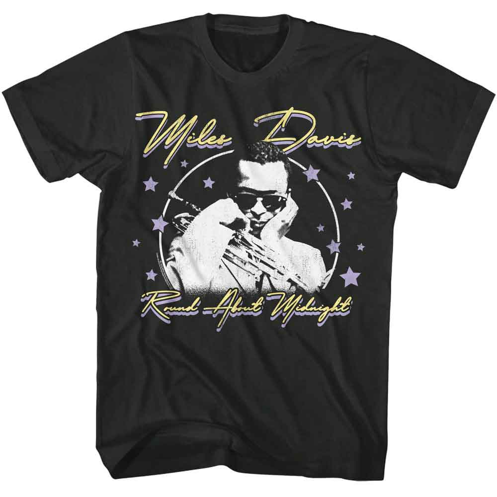 Miles Davis Smoke Adult S/S Tshirt