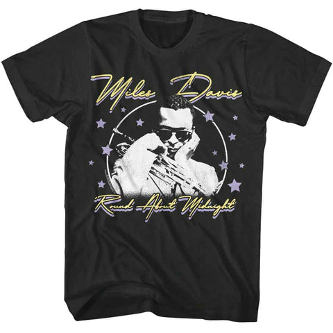 Miles Davis Smoke Adult S/S Tshirt