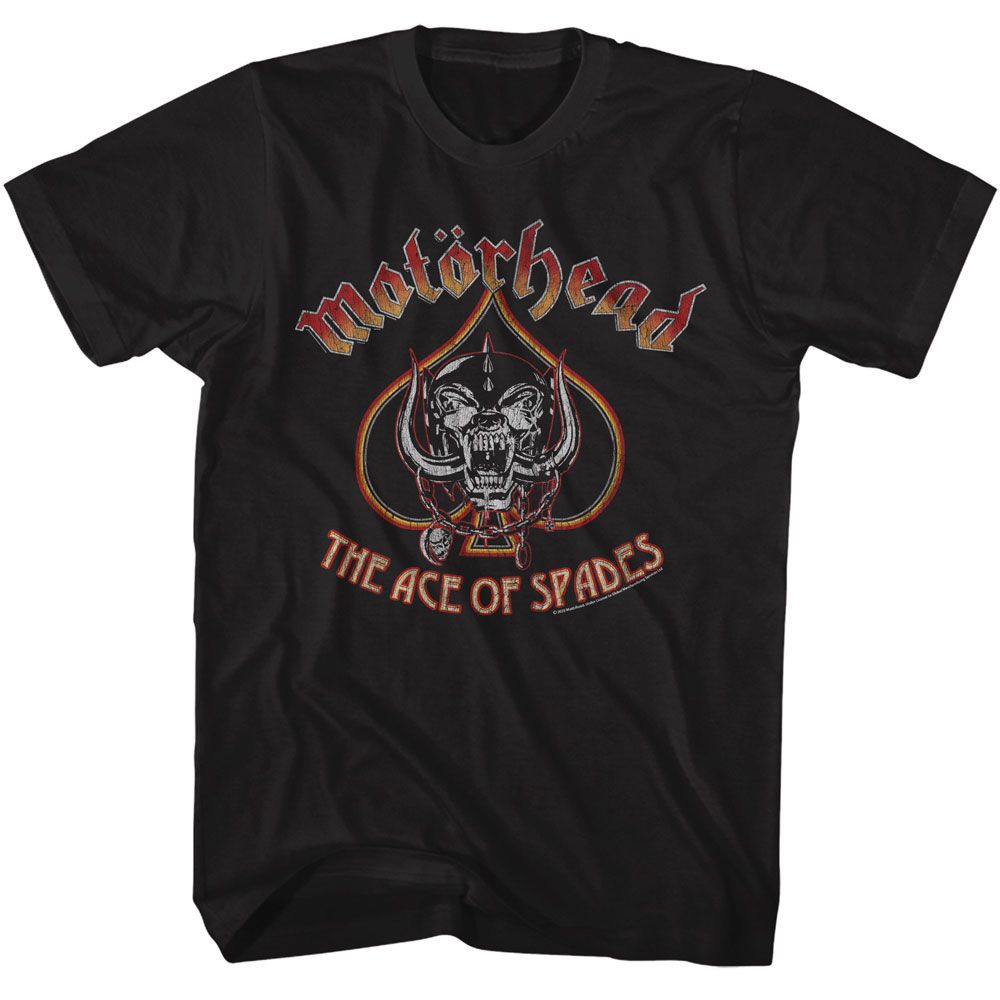 Motorhead Black Adult S/S Tshirt