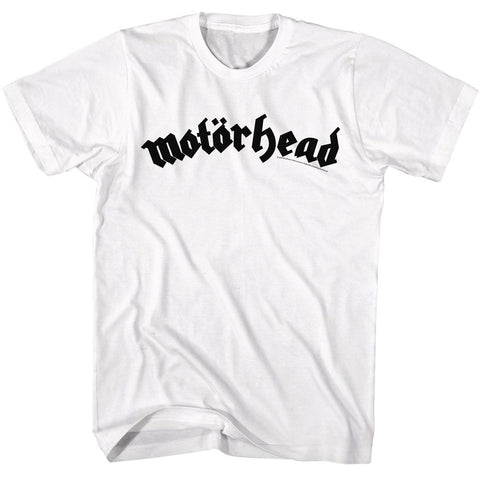 Motorhead White Adult S/S Tshirt