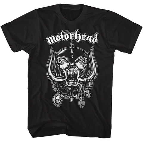 Motorhead Black Adult S/S Tshirt