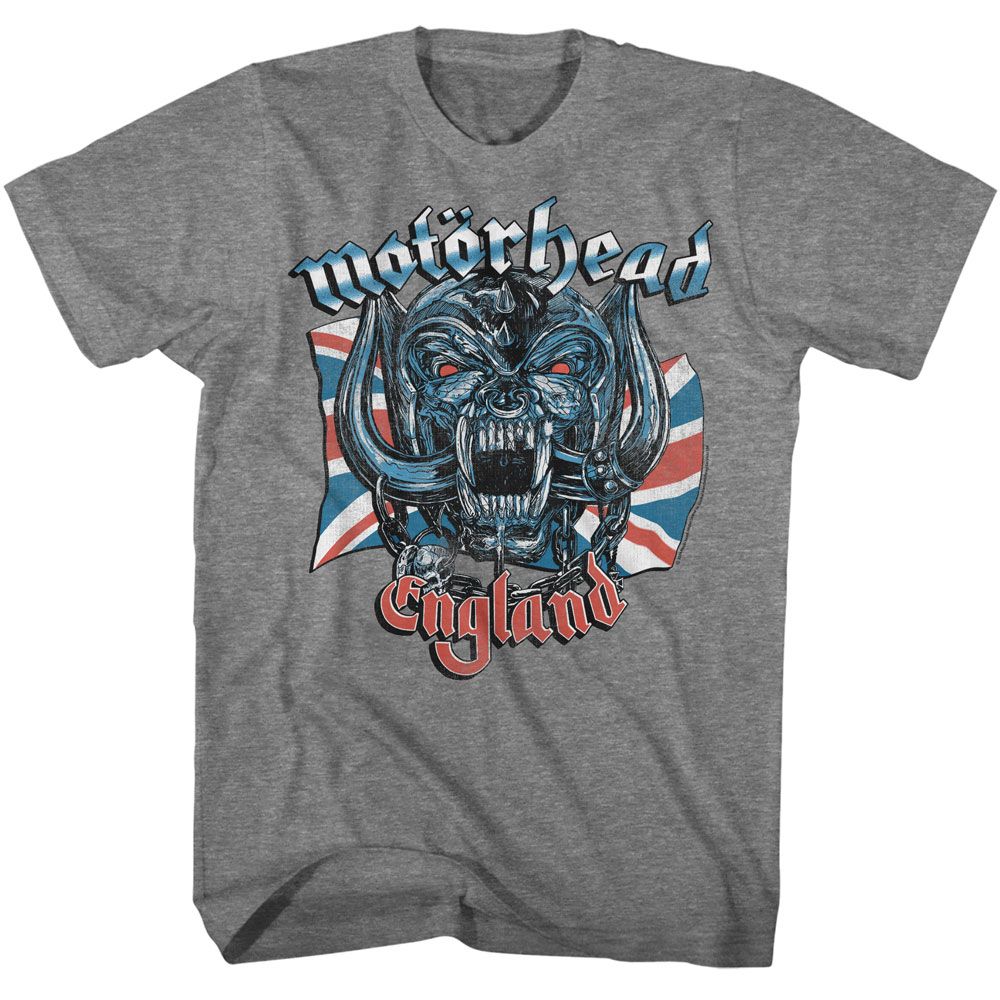 Motorhead Graphite Heather Adult S/S Tshirt