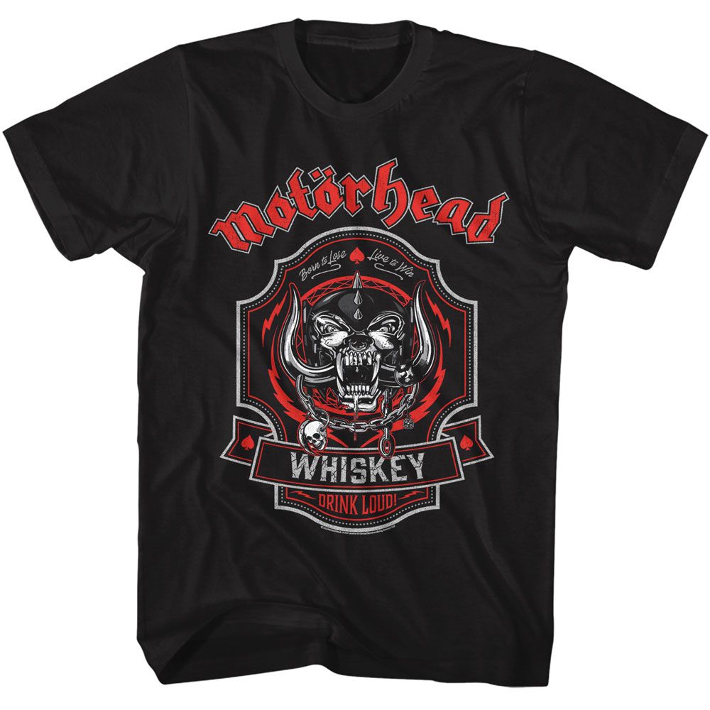 Motorhead Black Adult S/S Tshirt