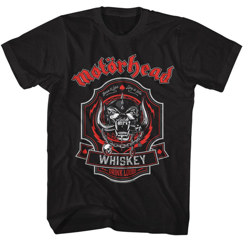 Motorhead Black Adult S/S Tshirt