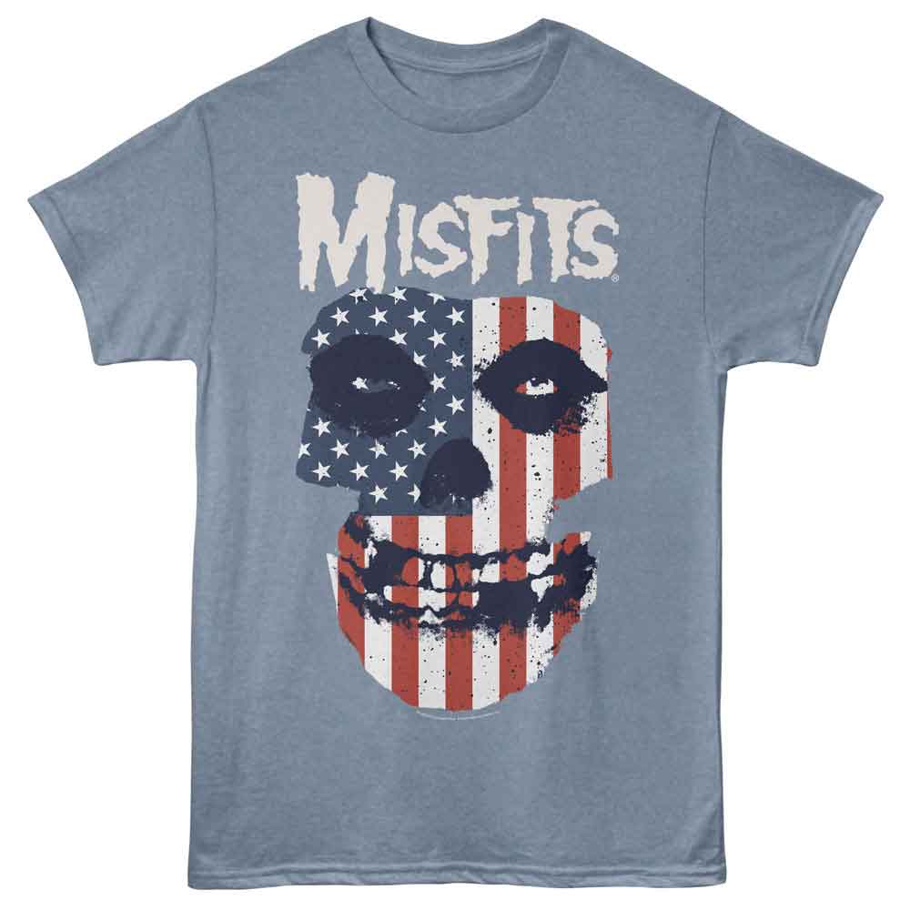 Misfits Indigo Heather Adult S/S Tshirt