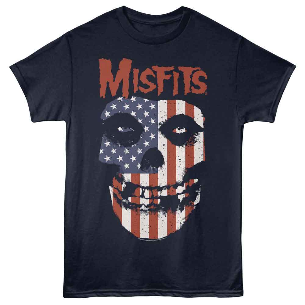 Misfits Navy Adult S/S Tshirt