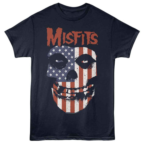 Misfits Navy Adult S/S Tshirt