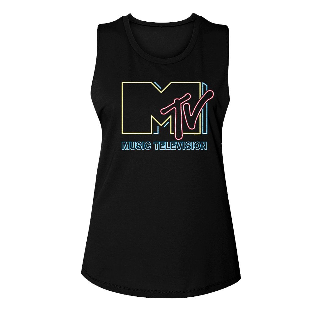 Mtv Black Ladies Muscle Tank