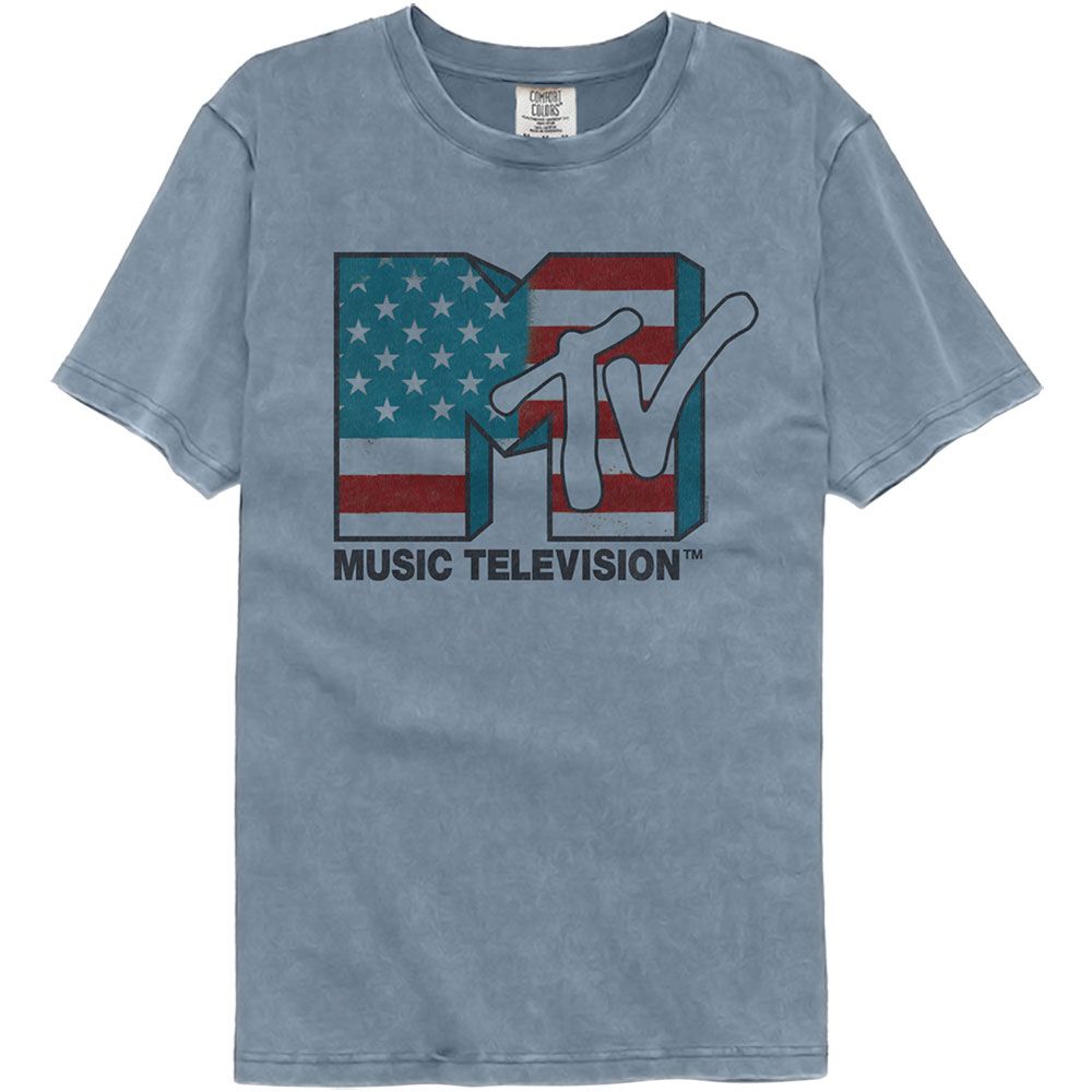 Mtv Blue Jean Adult Short Sleeve Comfort Color Tshirt