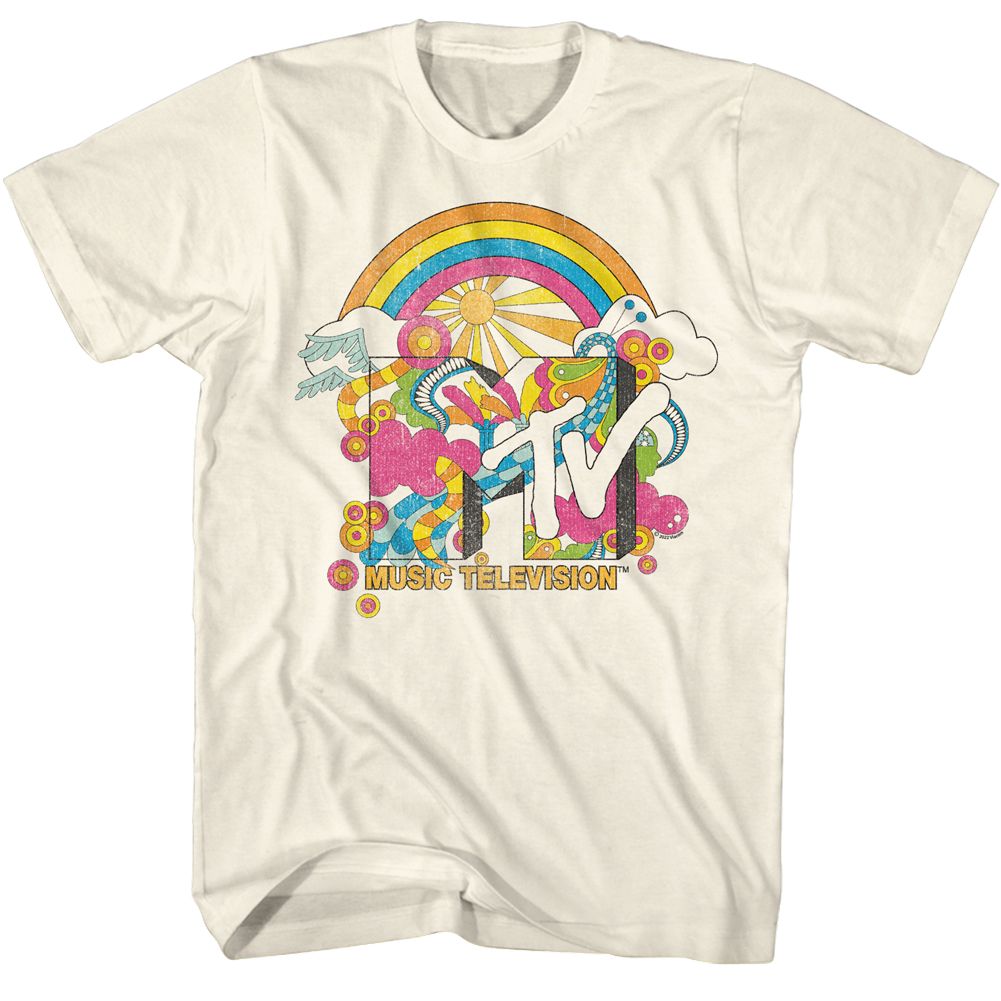 Mtv Natural Adult Short Sleeve Tshirt