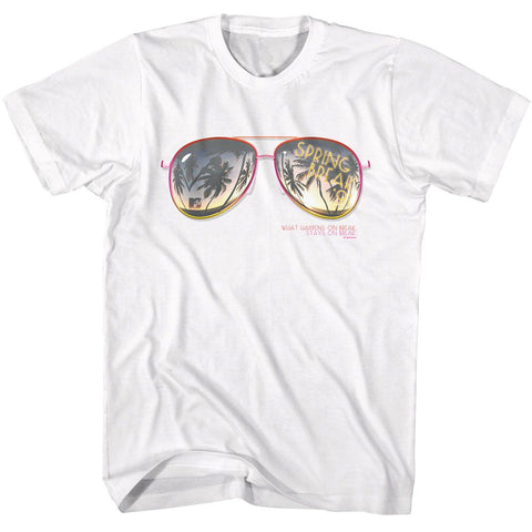 Mtv White Adult Short Sleeve Tshirt
