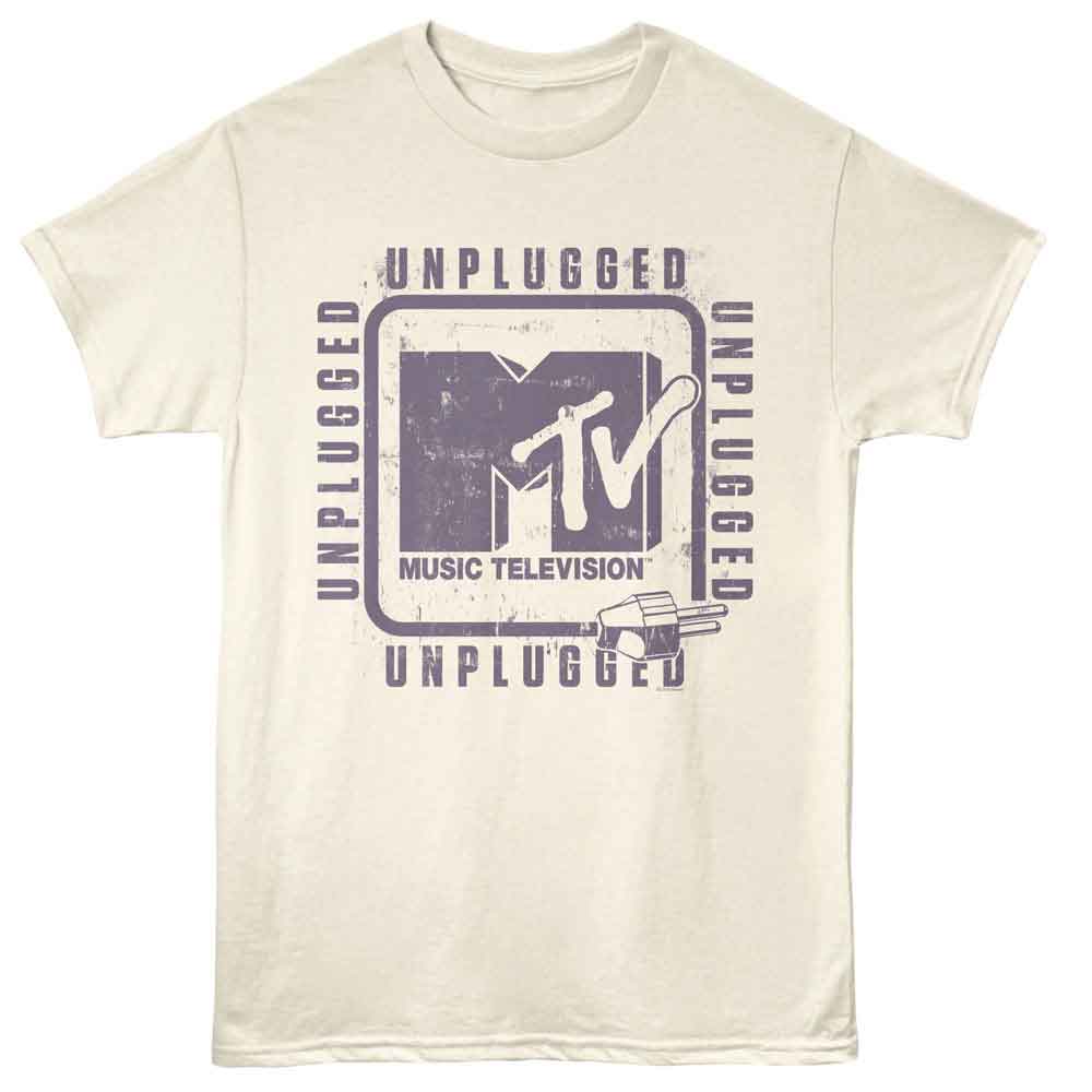 Mtv Natural Adult Short Sleeve Tshirt